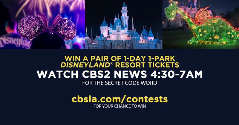 CBS2 Disneyland Resort Giveaway